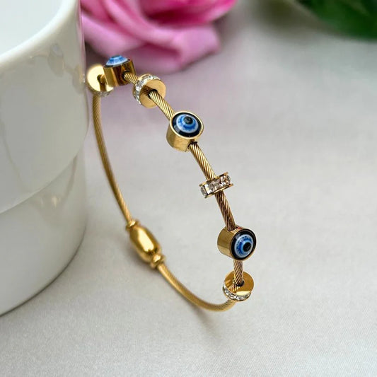 Evil Eye Anti Tarnish Bracelet