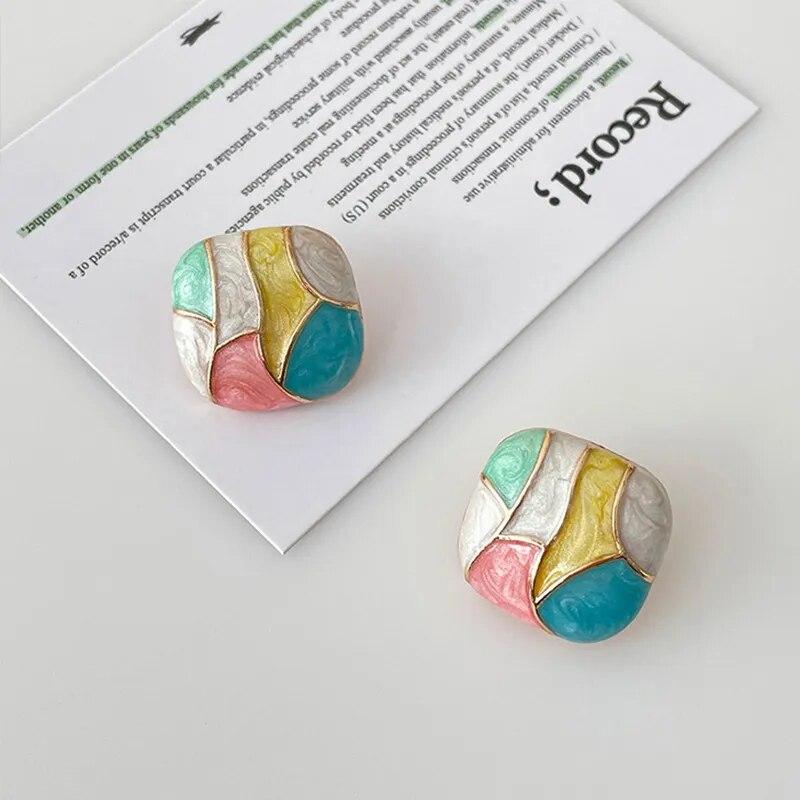Korean Earring Multi colour