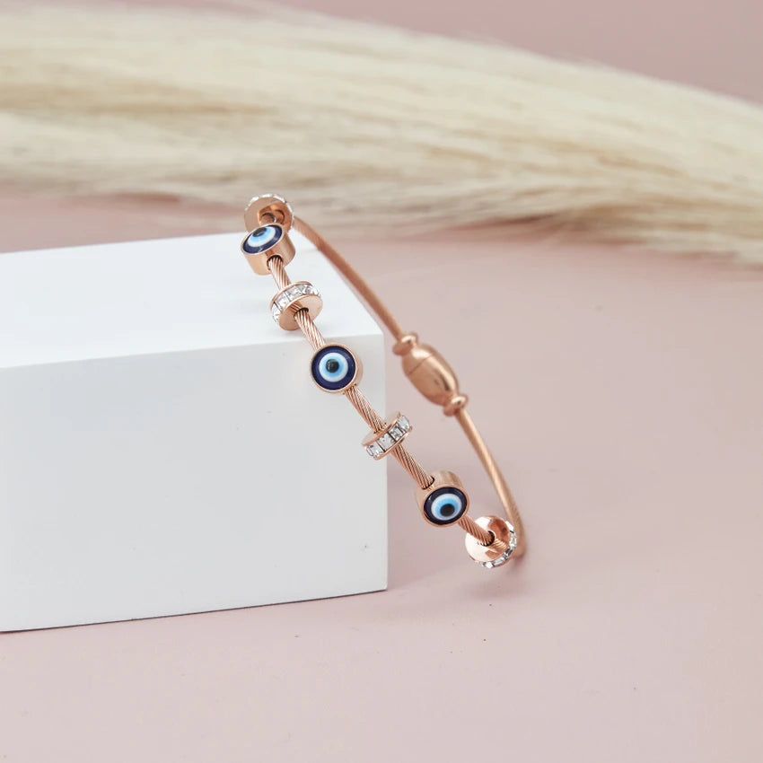 Evil Eye Anti Tarnish Bracelet