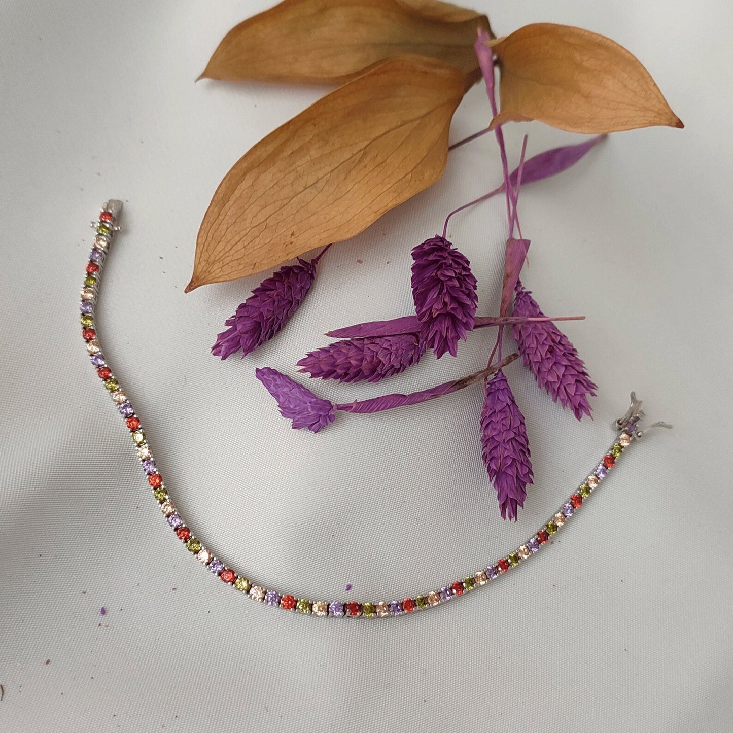 Multicolor Crystal Stretchable Bracelet