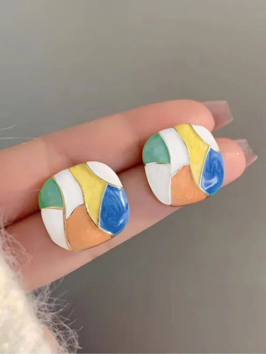 Korean Earring Multi colour