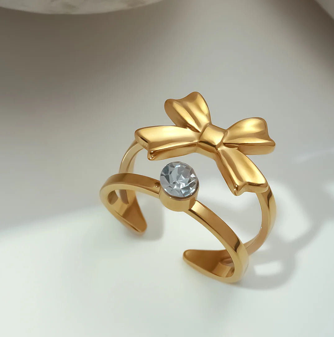 Dainty Bow Ring