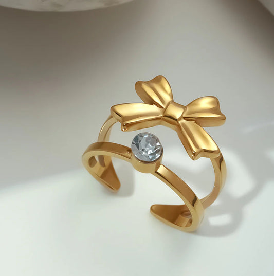 Dainty Bow Ring