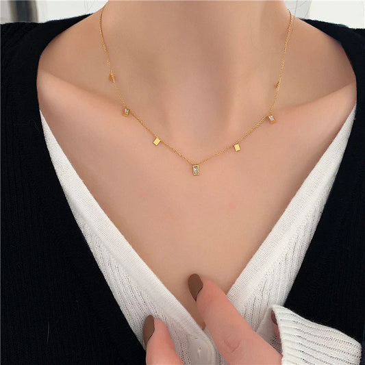 Golden Glint Necklace