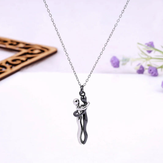 Couple Hug Necklace